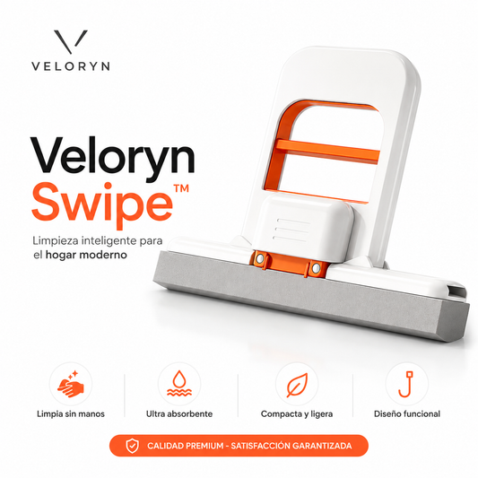 Veloryn Swipe™ Limpia al instante. Sin esfuerzo.